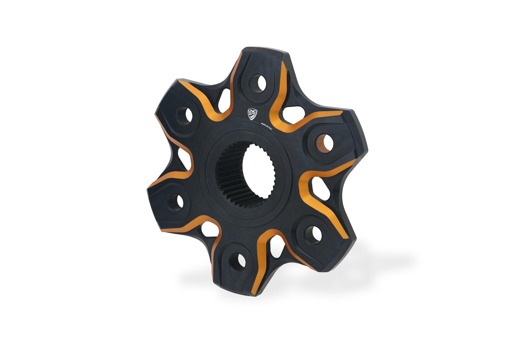 CNC Racing Bi-Color Aluminum Hub Flange for KTM 1290 / 1390 Super Duke R / RR / EVO / GT CNC Racing Bi-Color Aluminum Hub Flange for KTM 1290 / 1390 Super Duke R / RR / EVO / GT